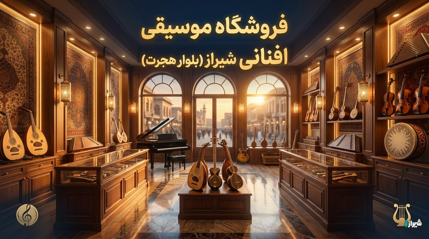 فروشگاه موسیقی افنانی شیراز (بلوار هجرت)