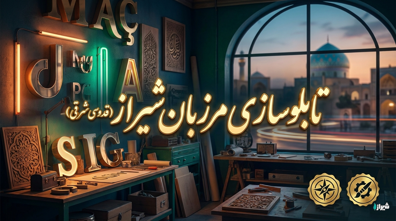 تابلوسازی مرزبان شیراز (قدوسی شرقی)