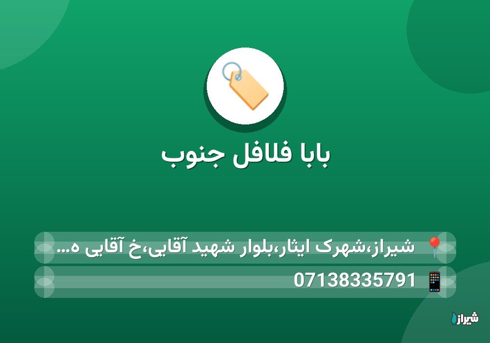 بابا فلافل جنوب